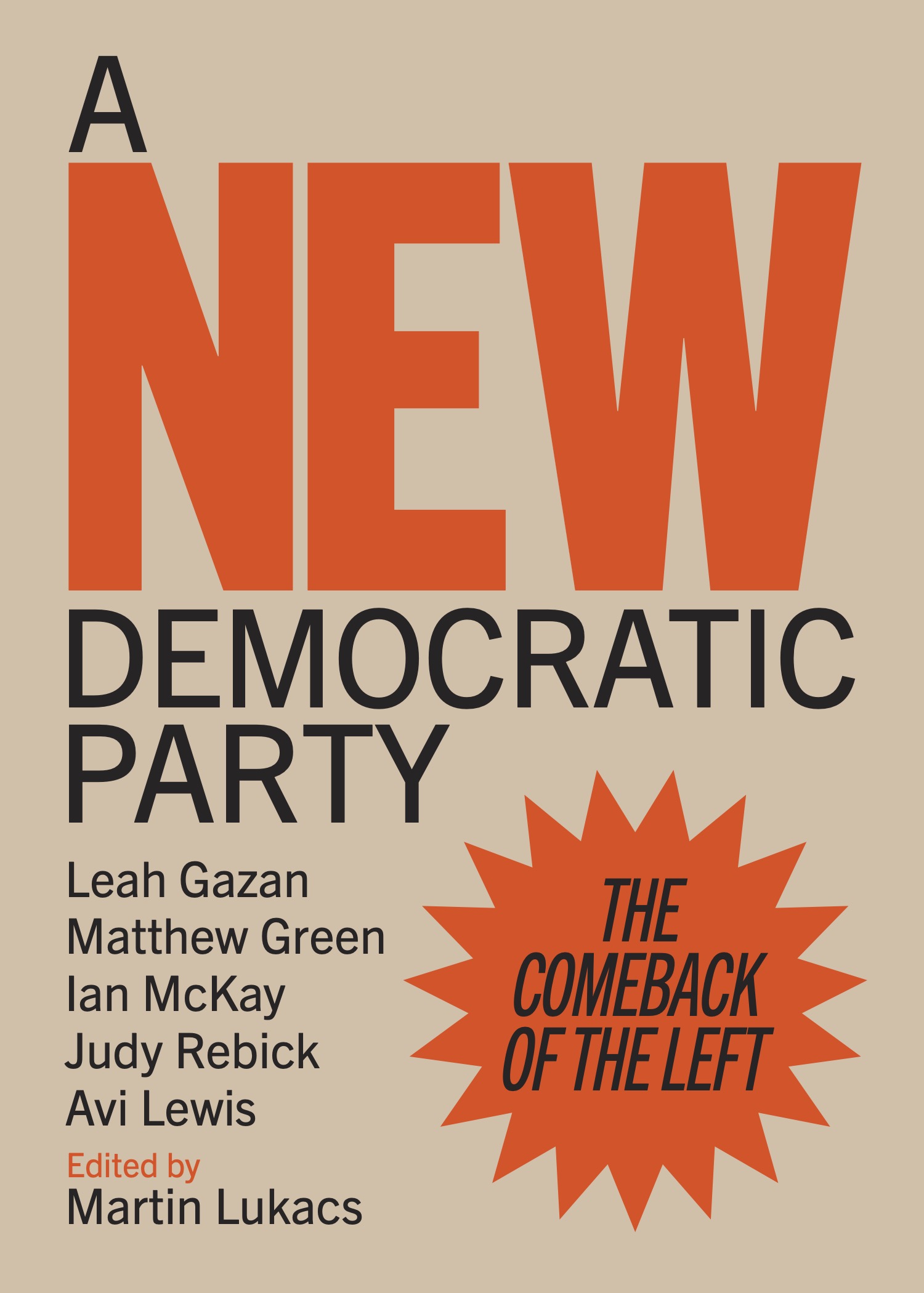 A NEW Democratic Party -- cover image